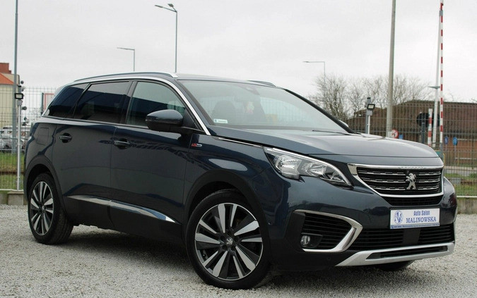 Peugeot 5008 cena 89900 przebieg: 72000, rok produkcji 2019 z Żagań małe 781